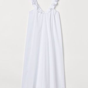 H&M ruffle trimmed dress